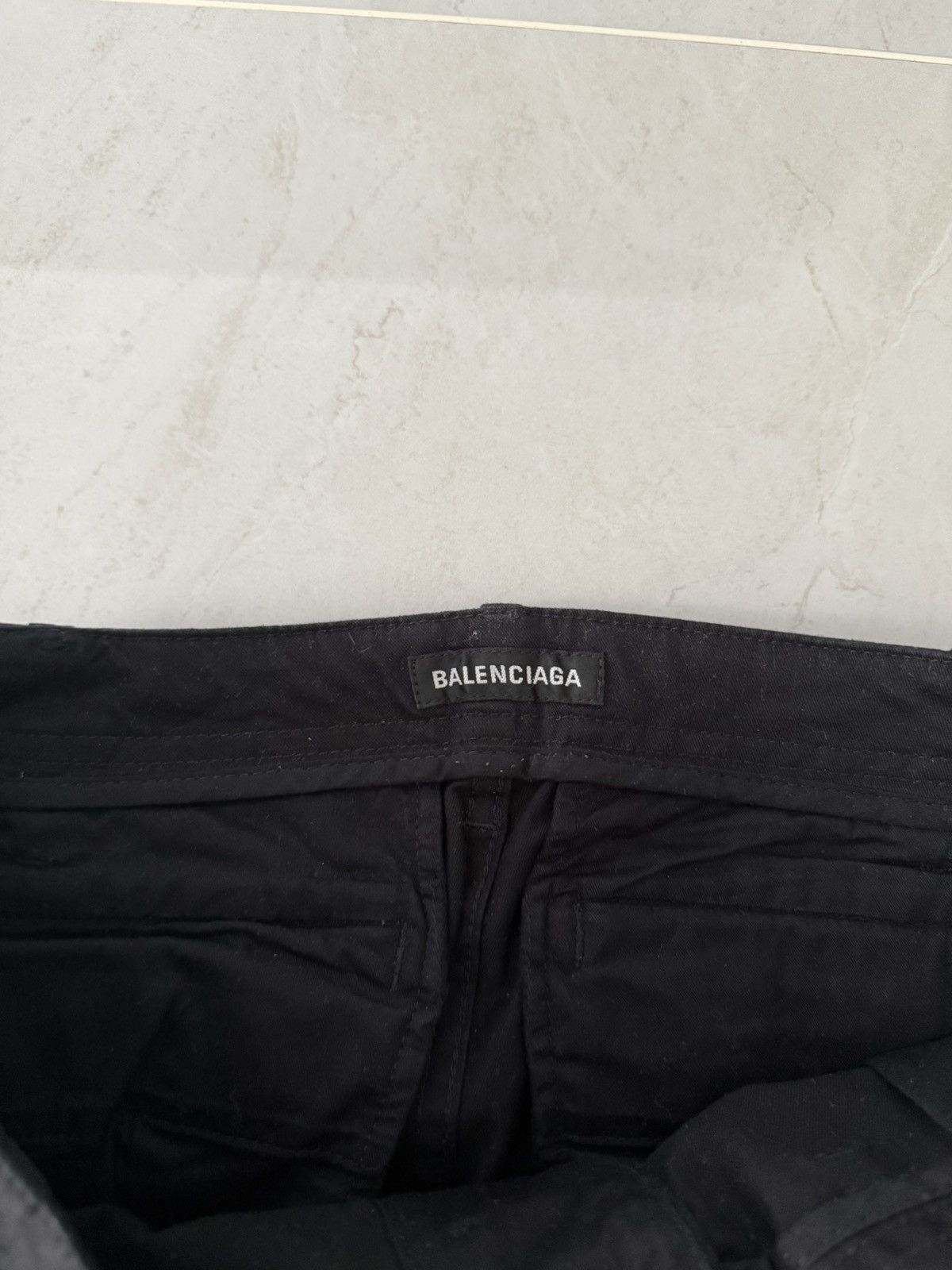 Balenciaga Balenciaga Black Cargo Pants Sz. 48 Size US 32 / EU 48 - 3 Thumbnail