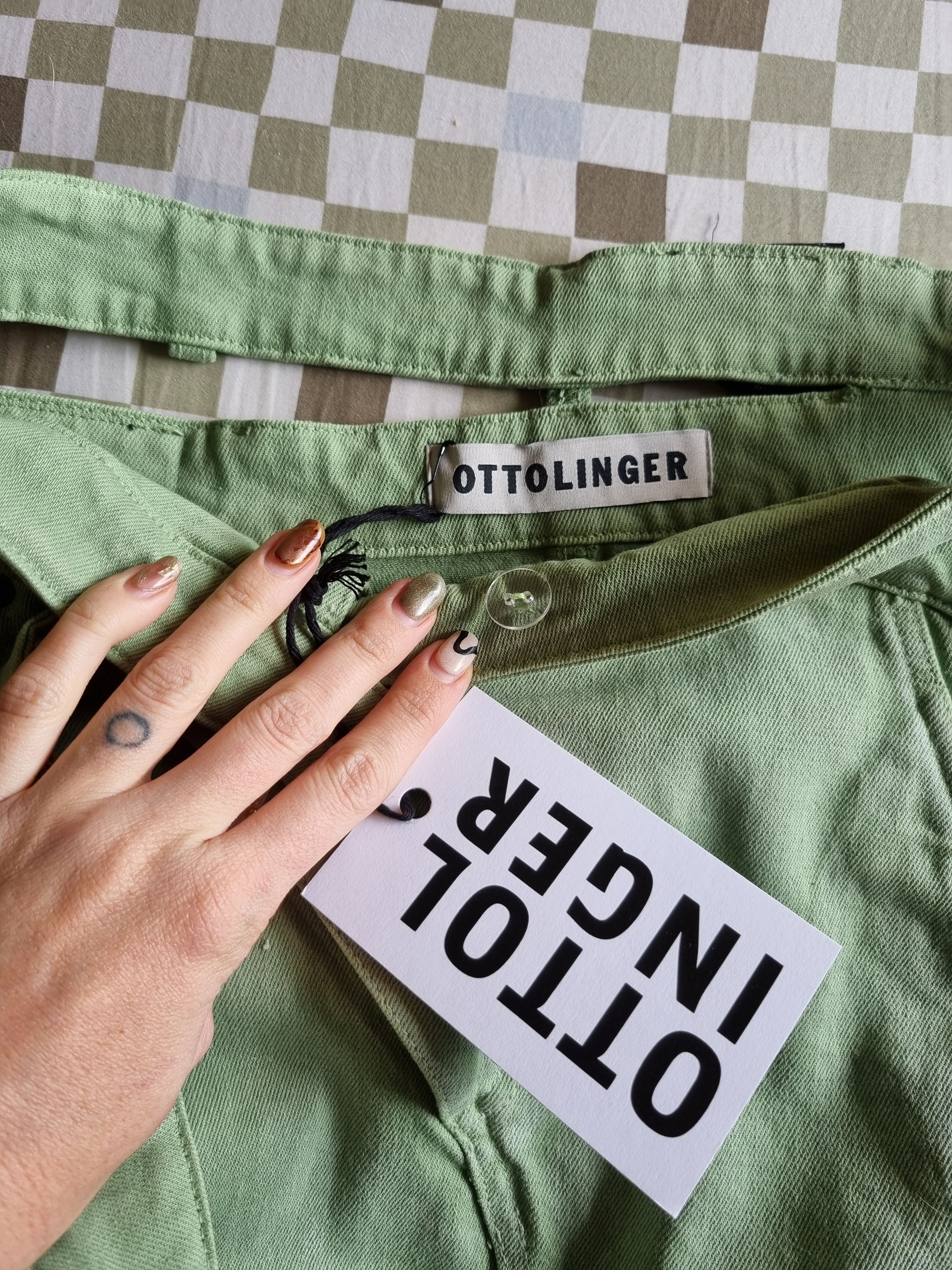 Ottolinger Ottolinger Mini Wrap Skirt Size 28" / US 6 / IT 42 - 6 Thumbnail