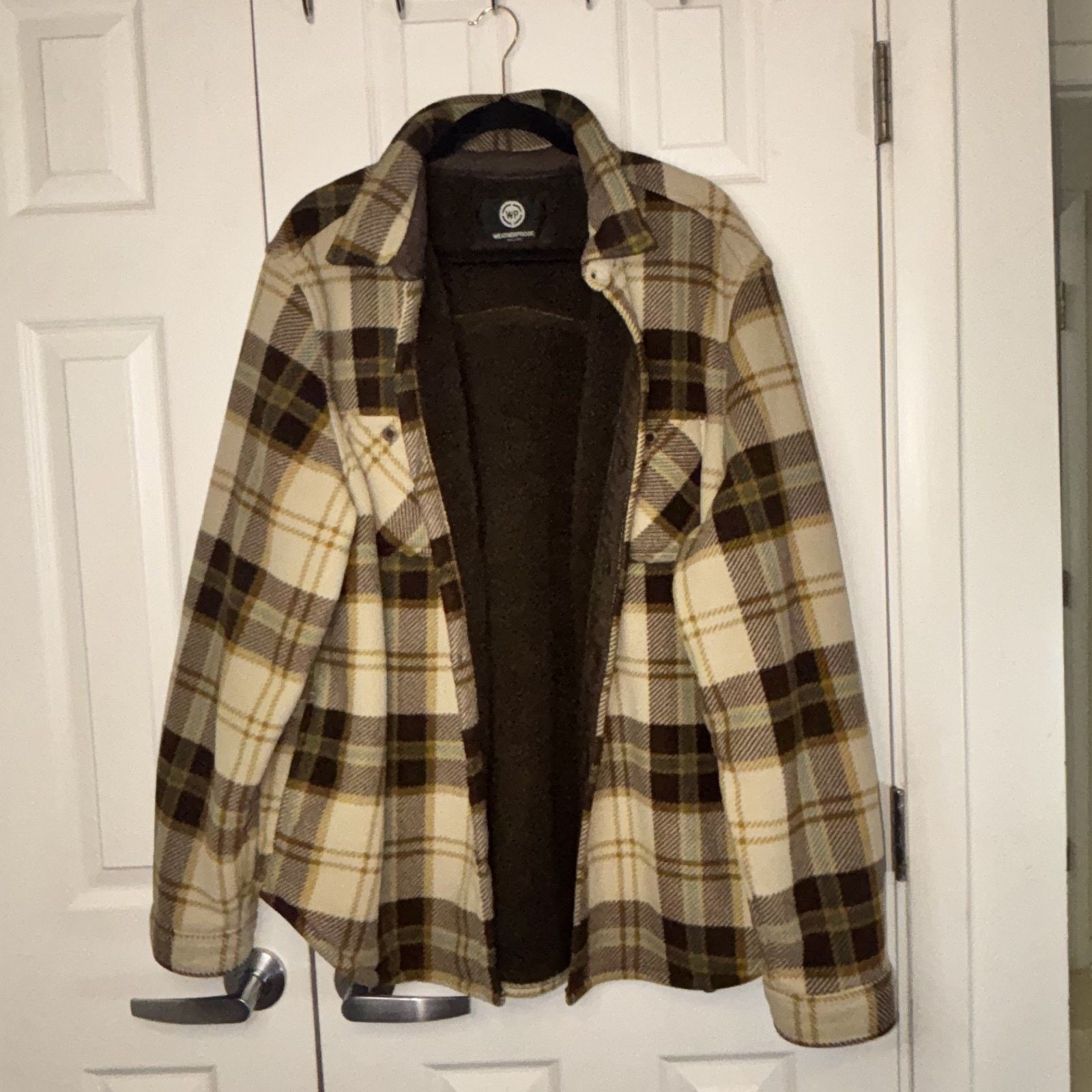 Weatherproof Weatherproof Men's Plaid Flannel Sherpa Lined Button-Up Size US XXL / EU 58 / 5 - 3 Thumbnail