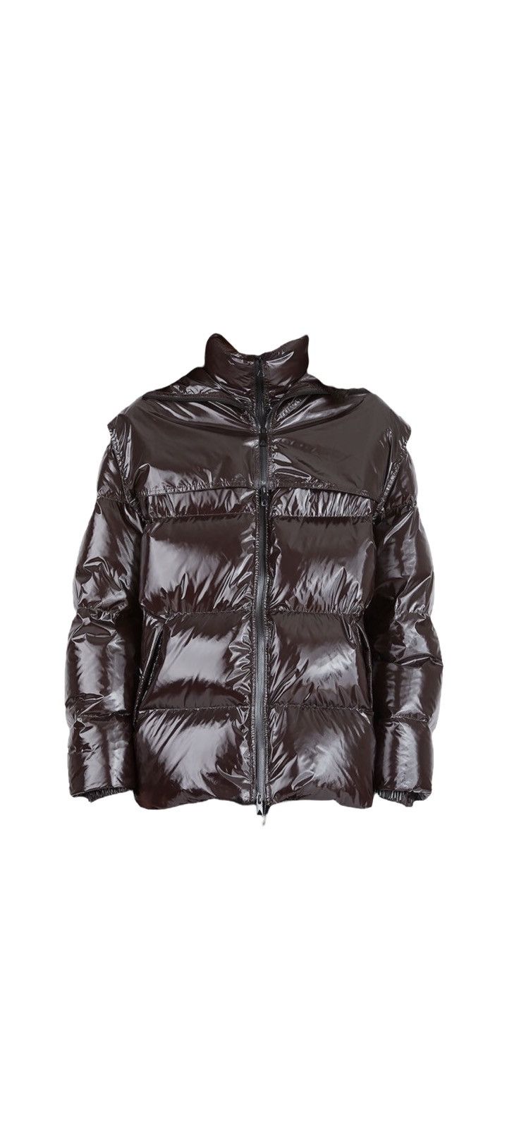 Bottega Veneta Bottega Veneta Gloss Padded Down Jacket Size US S / EU 44-46 / 1 - 1 Thumbnail