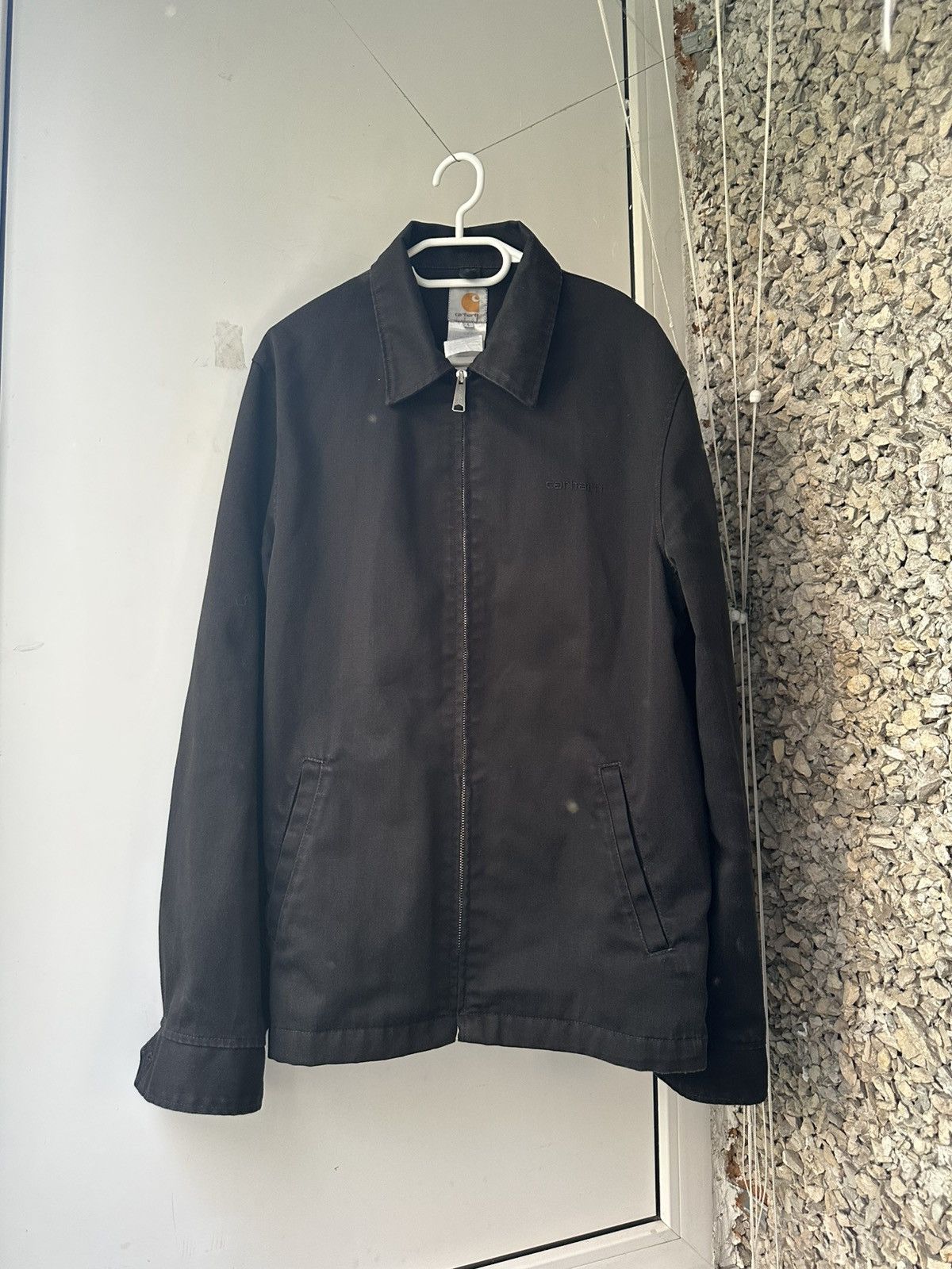 Carhartt Vintage Carhartt Work Detroit Jacket Distressed Y2K Size US L / EU 52-54 / 3 - 1 Thumbnail