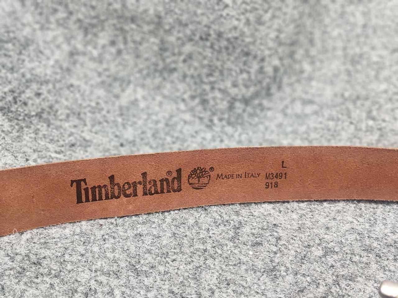 Timberland Timberland Beige Real Leather Minimalist Belt Vintage Style Size ONE SIZE - 10 Thumbnail