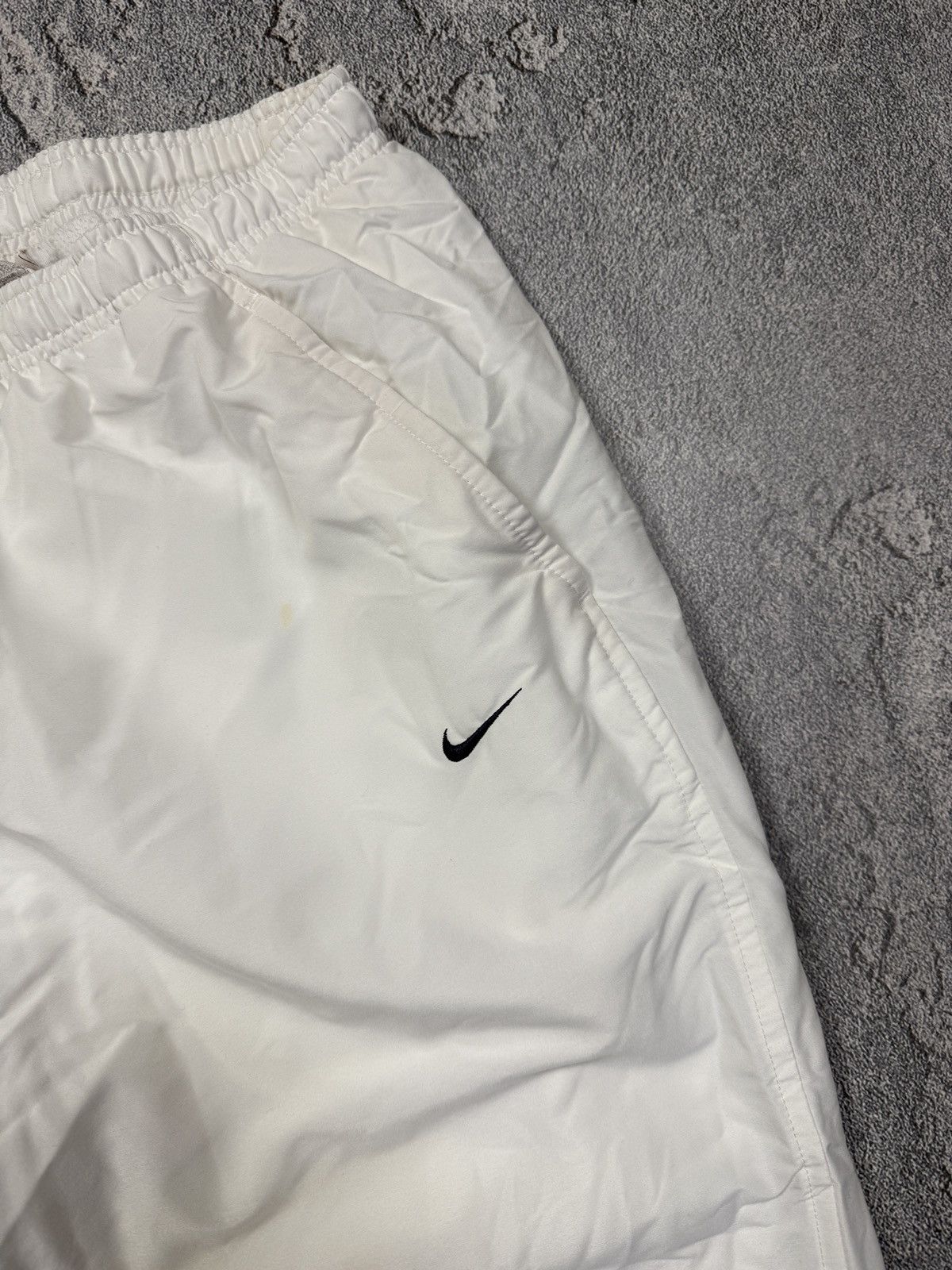 Nike Nike vintage white track pants small swoosh 2000s Size US 36 / EU 52 - 4 Thumbnail
