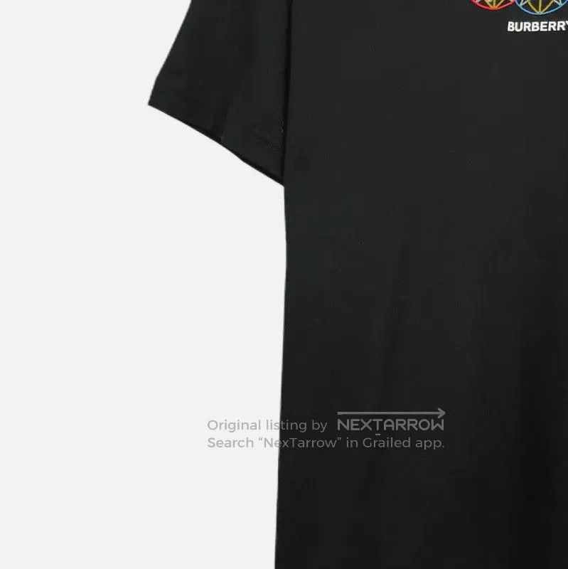 Burberry Burberry Black Short Sleeve Cotton T-Shirt. Size XS / US 0-2 / IT 36-38 - 4 Thumbnail