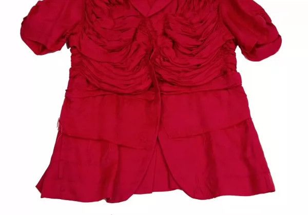 Comme des Garcons Comme des Garcons Rose decorated short-sleeved coat Size M / US 6-8 / IT 42-44 - 4 Thumbnail