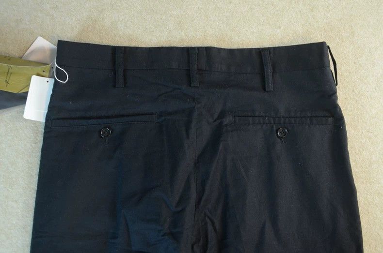 Yohji Yamamoto Yohji Yamamoto size 2 Embroidered zipper slacks pants Size US 28 / EU 44 - 7 Thumbnail