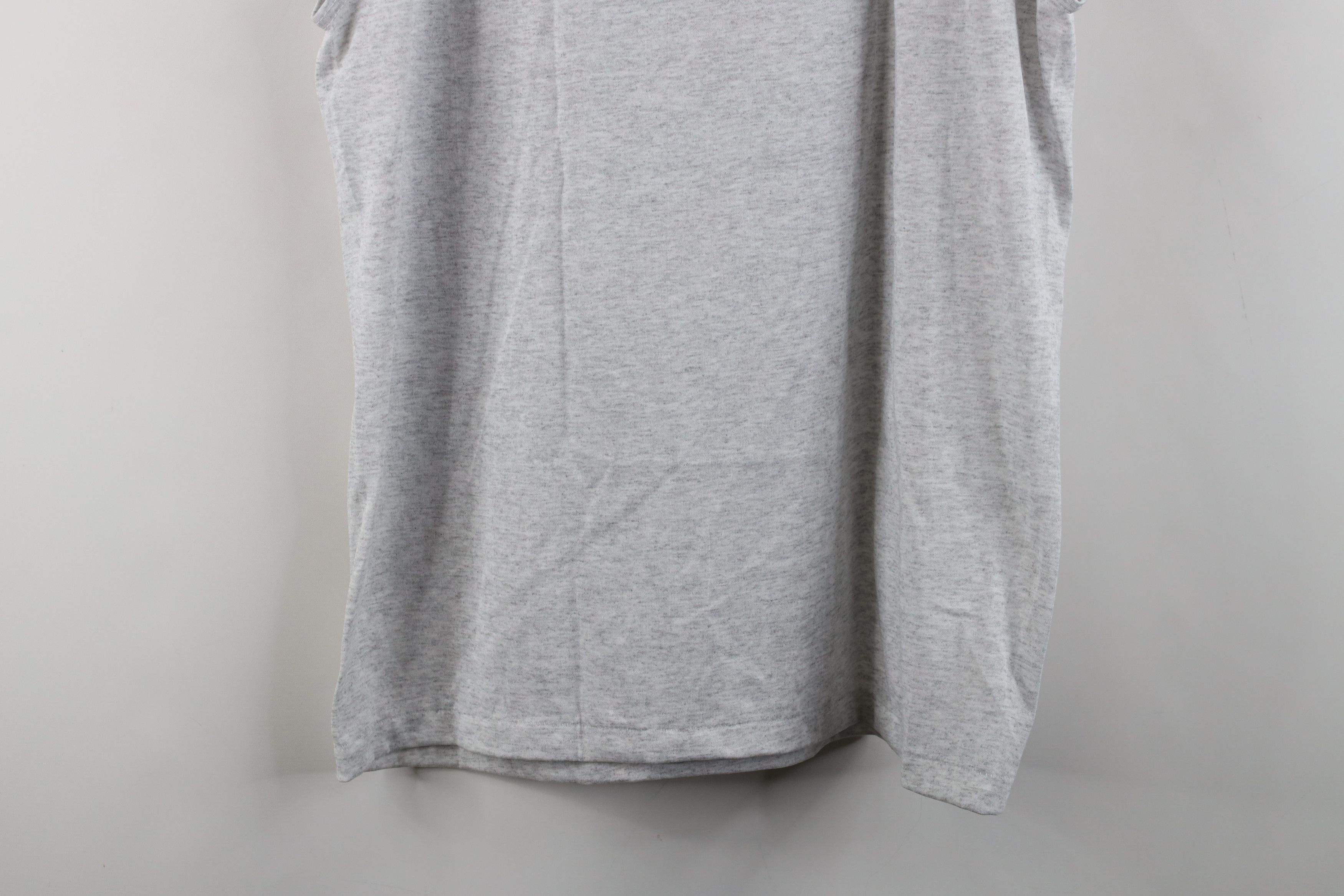 Vintage Vintage 90s Streetwear Tank Top T-Shirt Heather Gray USA Size US L / EU 52-54 / 3 - 9 Thumbnail