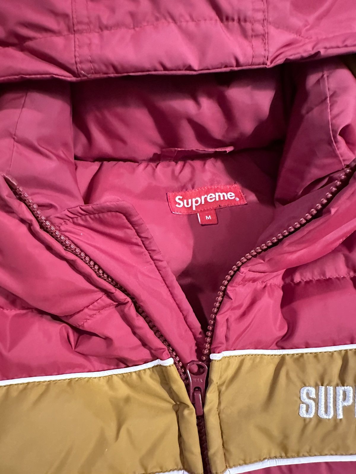 Supreme Supreme Stripe Panel Down Jacket FW18 Size US M / EU 48-50 / 2 - 3 Thumbnail