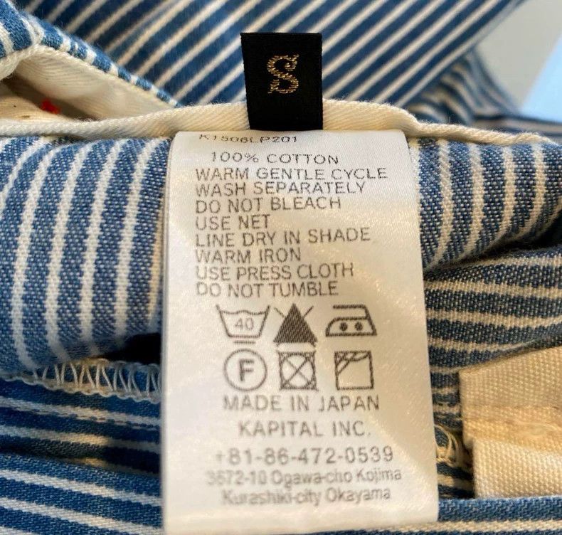 Kapital Kapital Size1 Layered lacing straight trousers Size US 26 / EU 42 - 7 Thumbnail