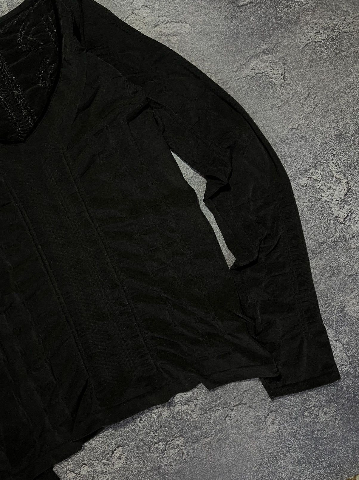 Marithe + Francois Girbaud Rare Luxury Y2k Marithe Francois Girbaud Long Sleeve T-shirt Size M / US 6-8 / IT 42-44 - 2 Thumbnail