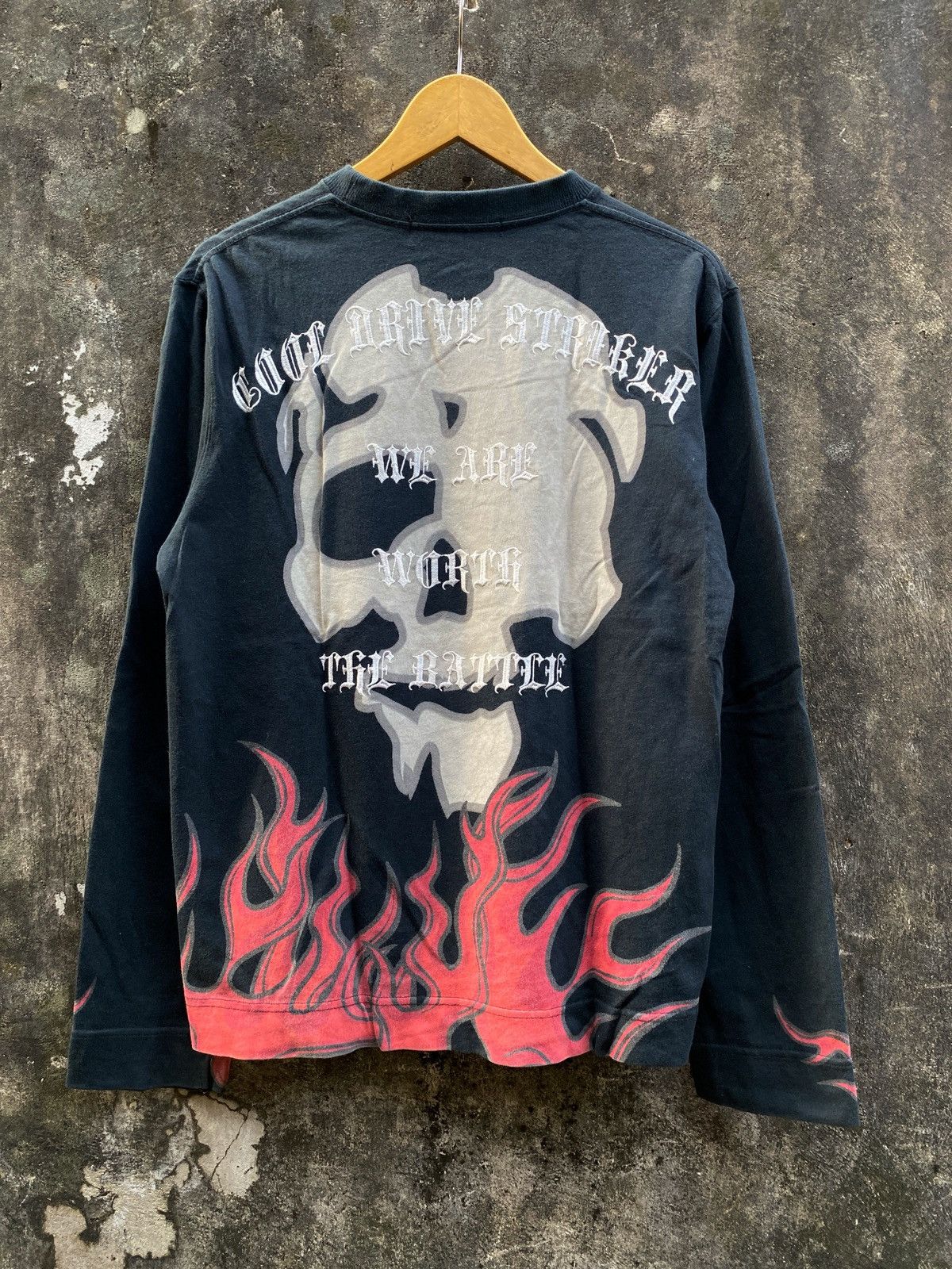 If Six Was Nine Cool Driver Striker Double Skull Gothic Punk number nine sty Size US M / EU 48-50 / 2 - 2 Thumbnail