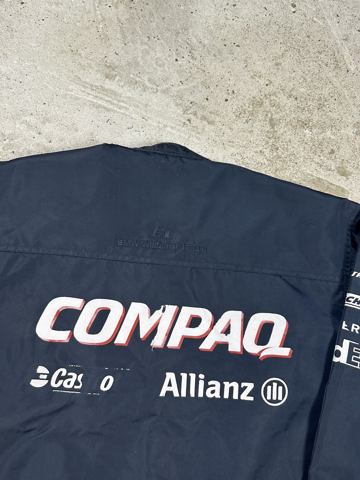 BMW × Vintage Vintage Y2K BMW Compaq Trashed Racing Jacket Size US M / EU 48-50 / 2 - 13 Thumbnail