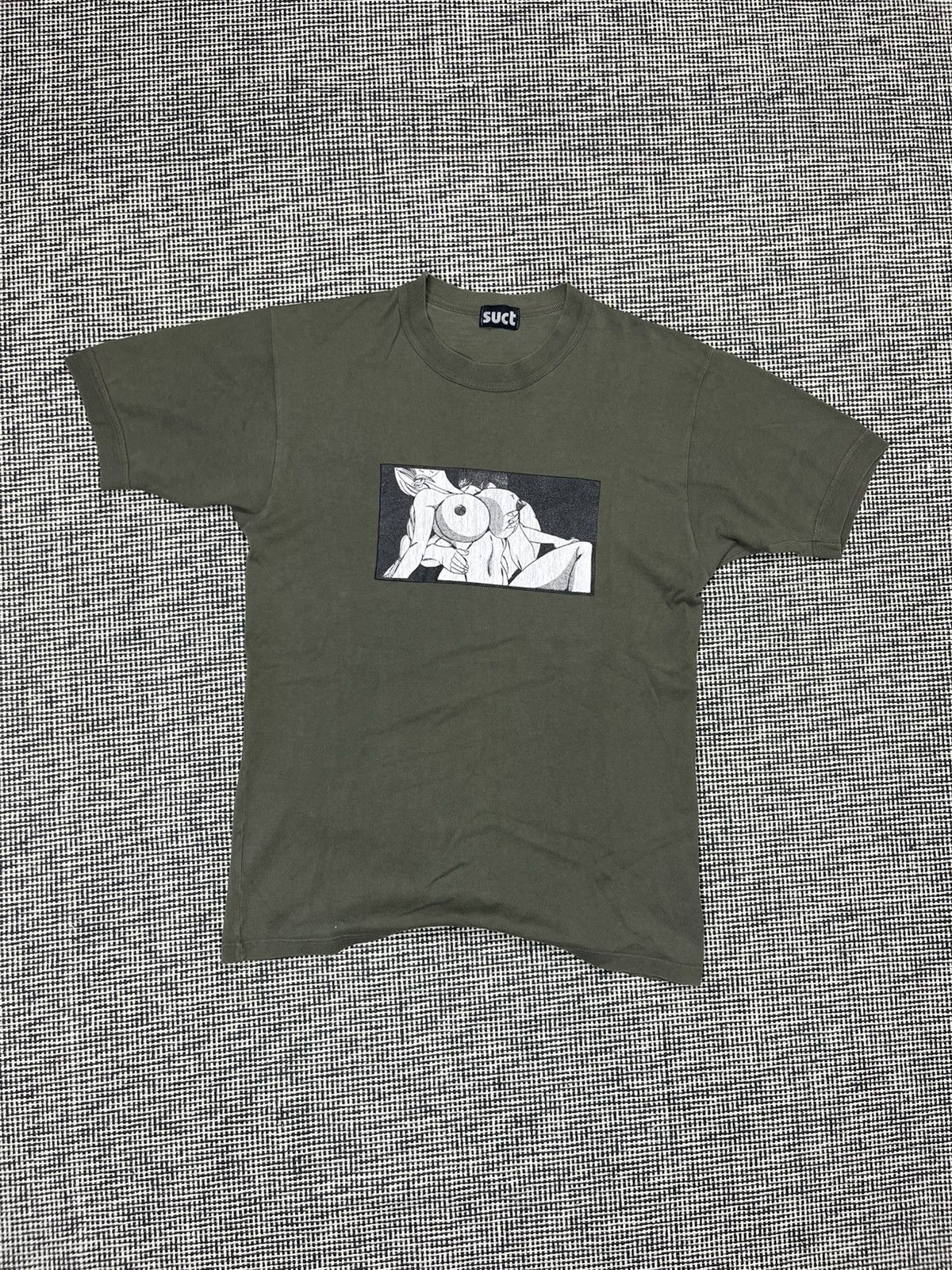 Anime 90s hentai anime vulgar t-shirt SUCT y2k skate Size US M / EU 48-50 / 2 - 1 Thumbnail