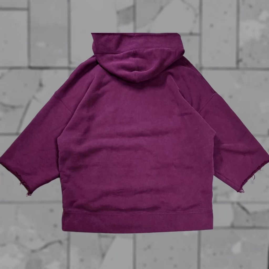 Nike Nike Challenge Court Hoodie Mens L Maroon Club Fleece Sweatshirt Cut Off Sleeve Size US L / EU 52-54 / 3 - 1 Thumbnail