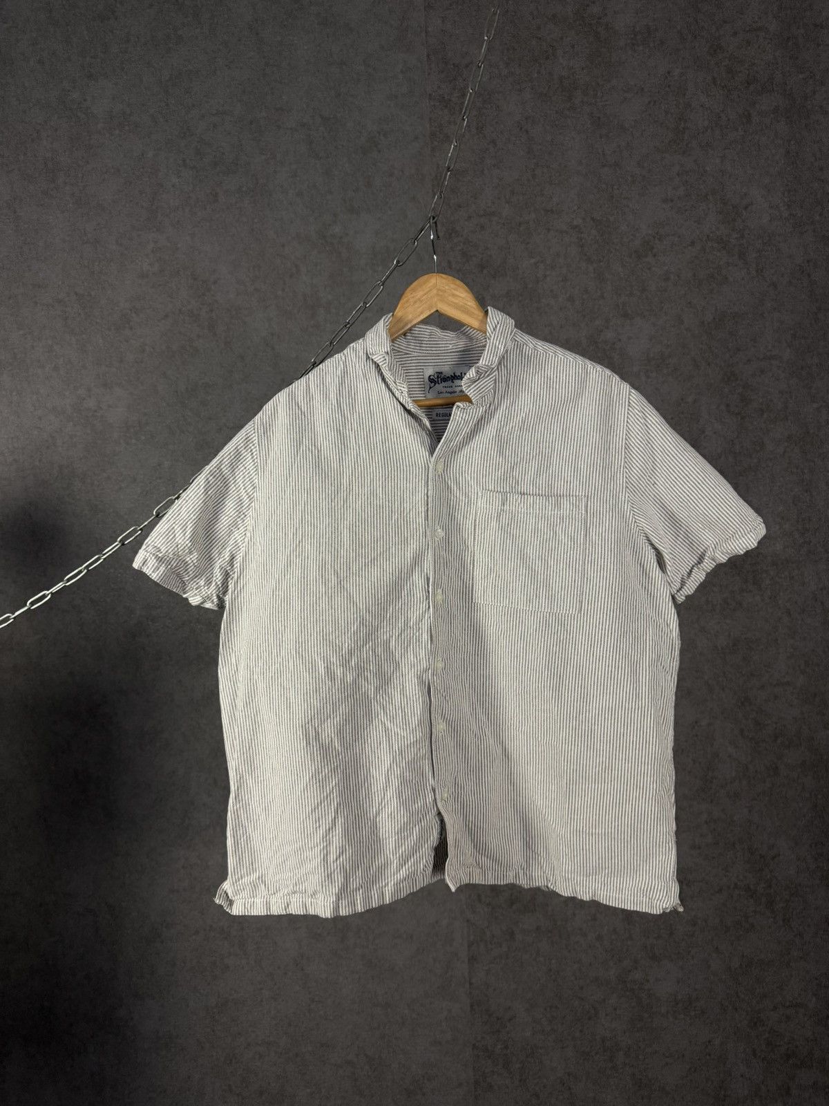 The Stronghold The Stronghold old money striped designer shirt Size US XL / EU 56 / 4 - 1 Thumbnail