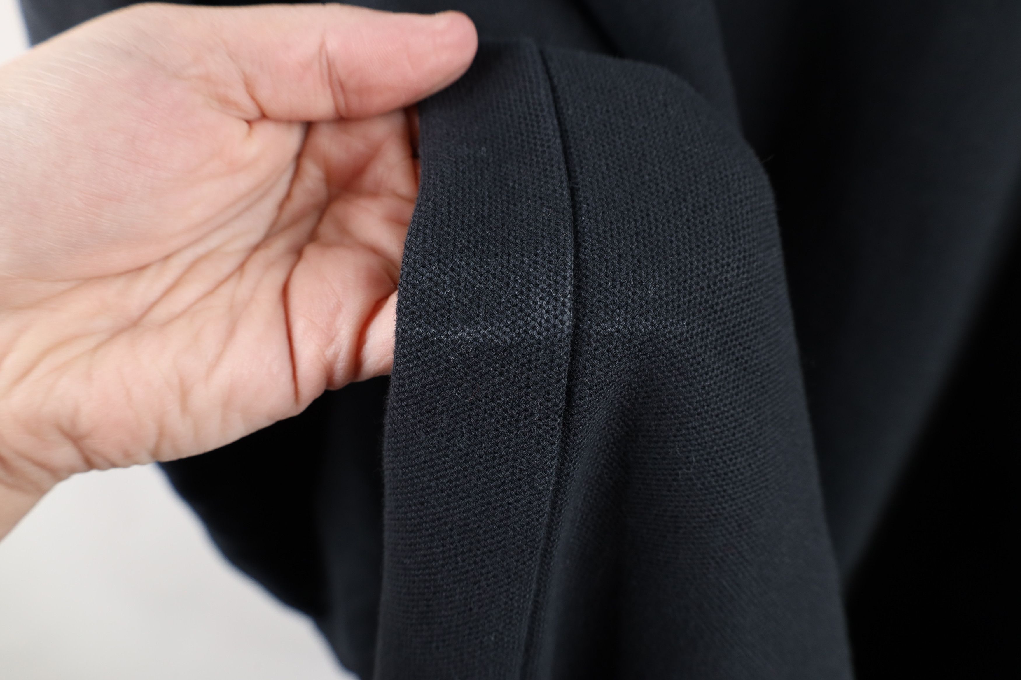 L.L. Bean × Vintage Vintage LL Bean Blank Long Sleeve Rugby Polo Shirt Black Size US L / EU 52-54 / 3 - 9 Thumbnail