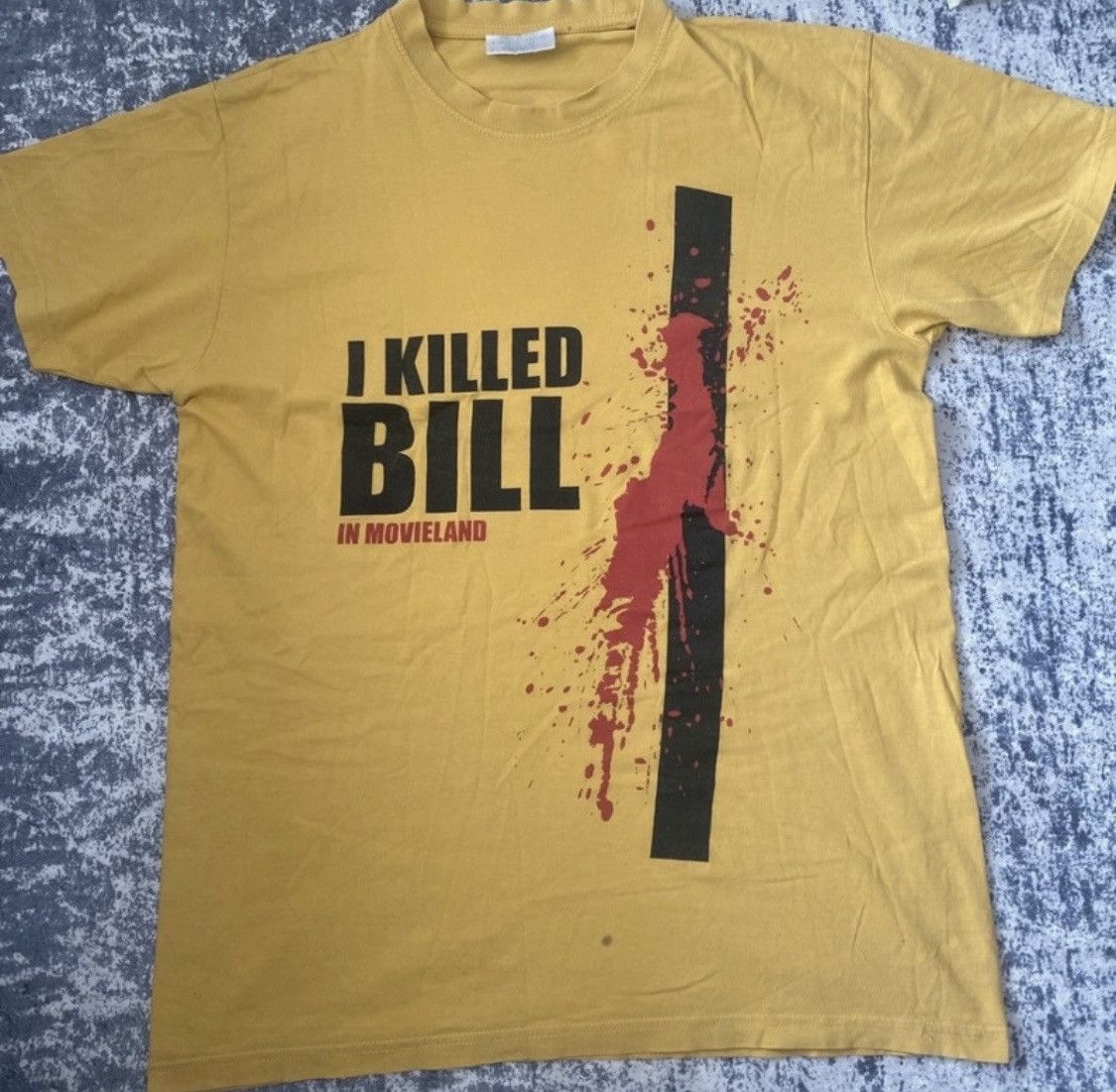 T-shirt Vintage Promotionnel Kill Bill - Taille M - Blanc - Occasion Très Bon état