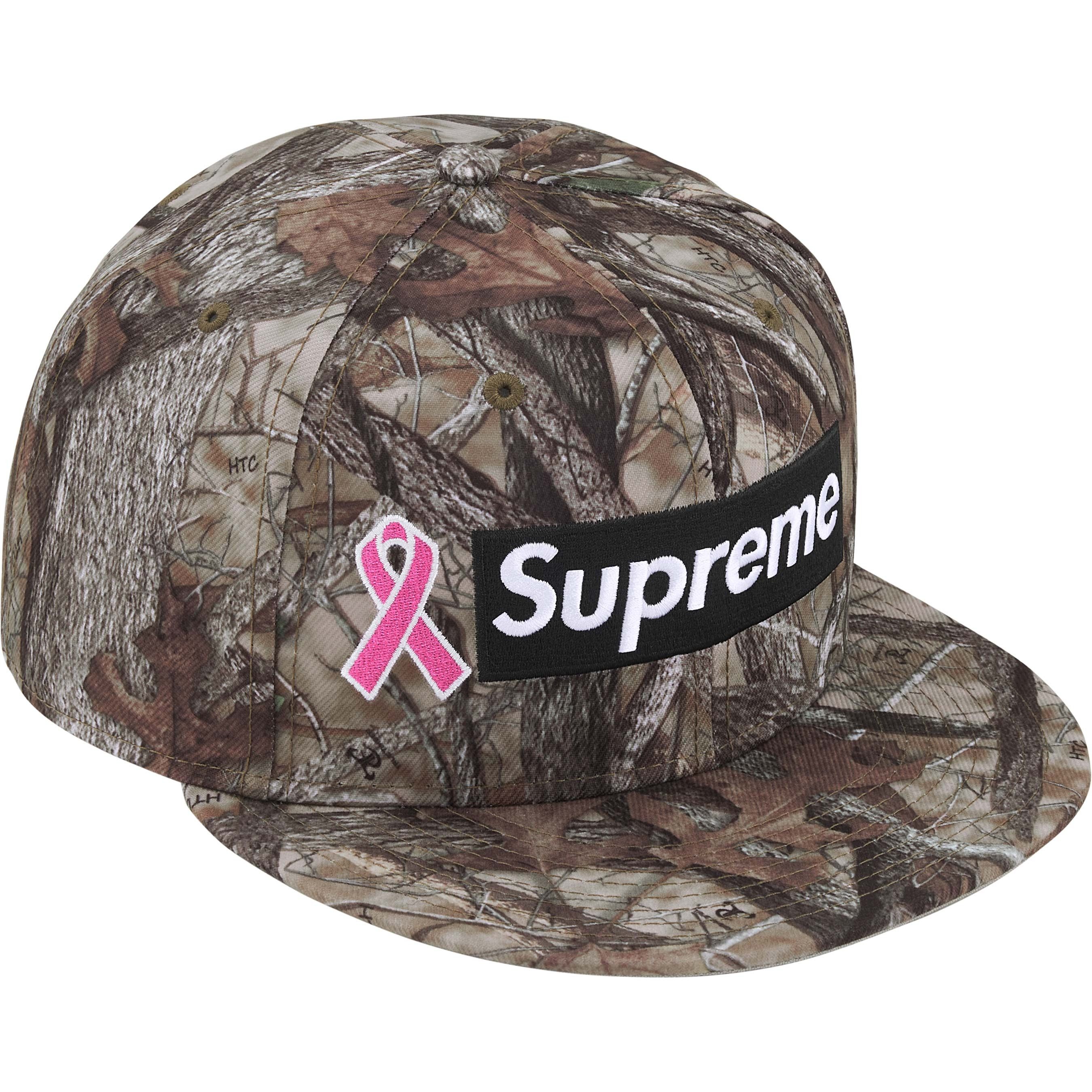 Supreme Breast Cancer Awareness Box Logo New Era