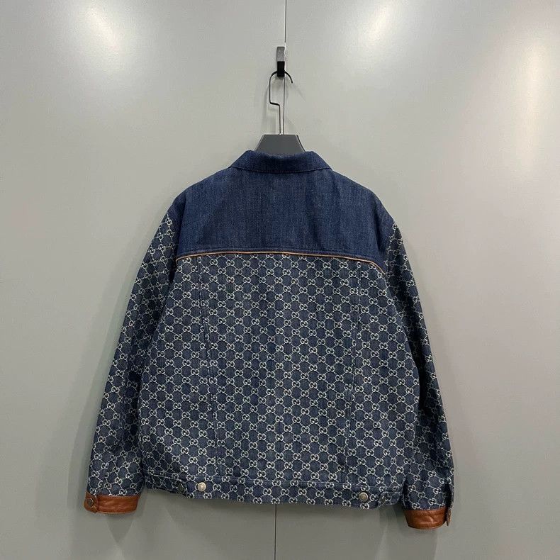 Gucci Gucci Vintage blue double G denim jacket 2502-Nextarrow Size US M / EU 48-50 / 2 - 2 Thumbnail