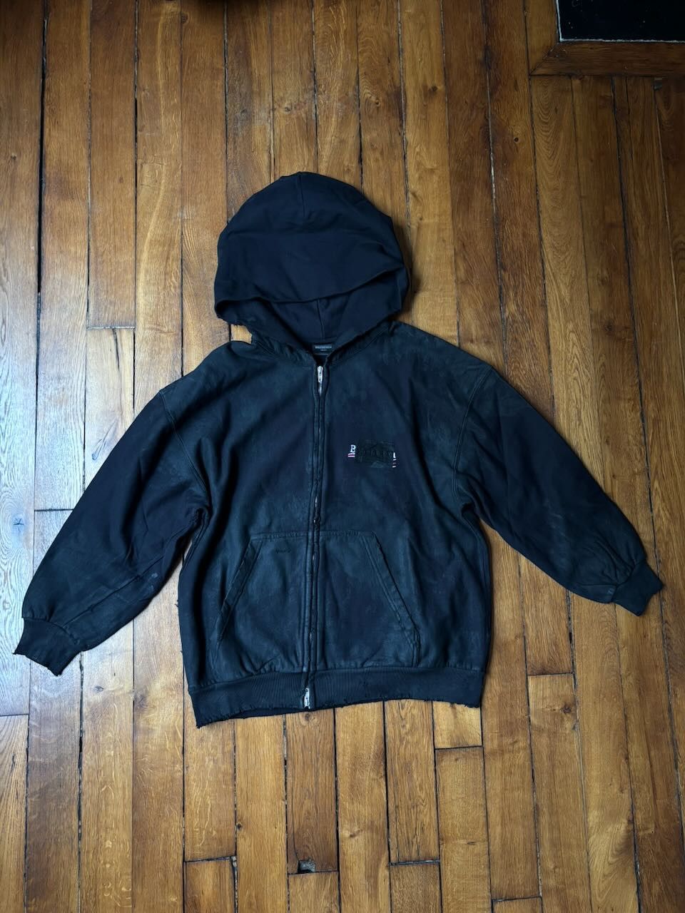 Balenciaga Gaffer Tape Hoodie ss23 Size US M / EU 48-50 / 2 - 1 Thumbnail