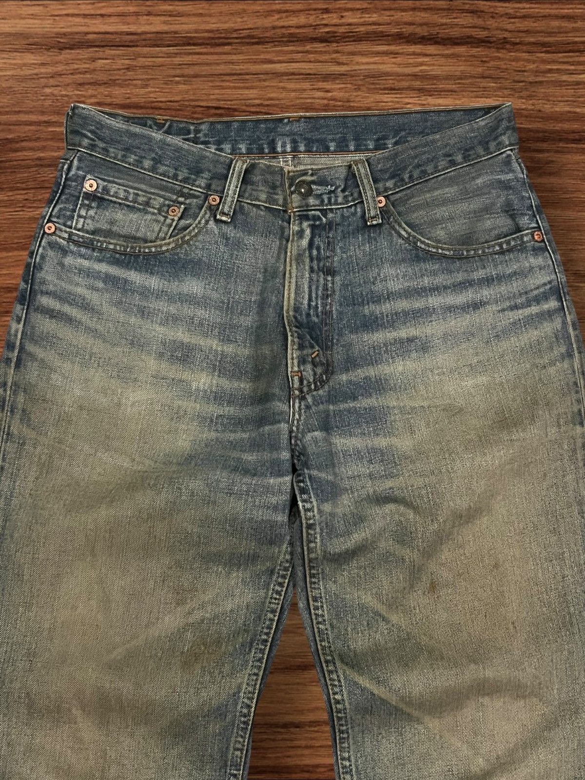 Levi's Vintage Levi’s 502 Japanese Baggy Style Mud Wash Loose Jeans Size US 32 / EU 48 - 4 Thumbnail