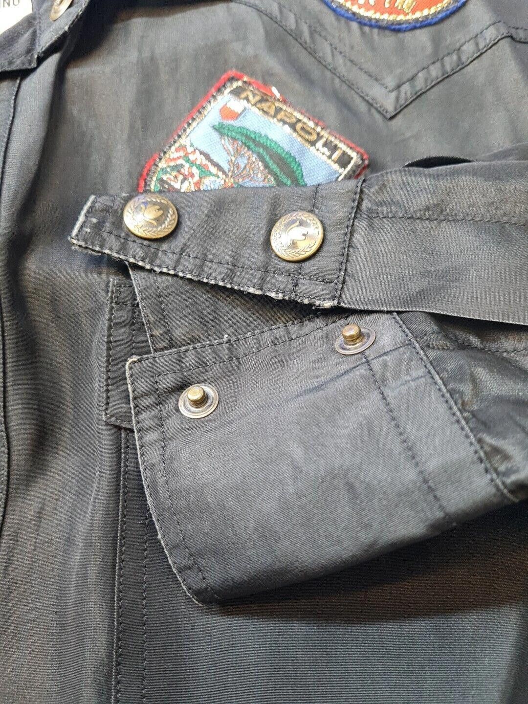 Moschino Jeans Shirt Size S Italia Patch