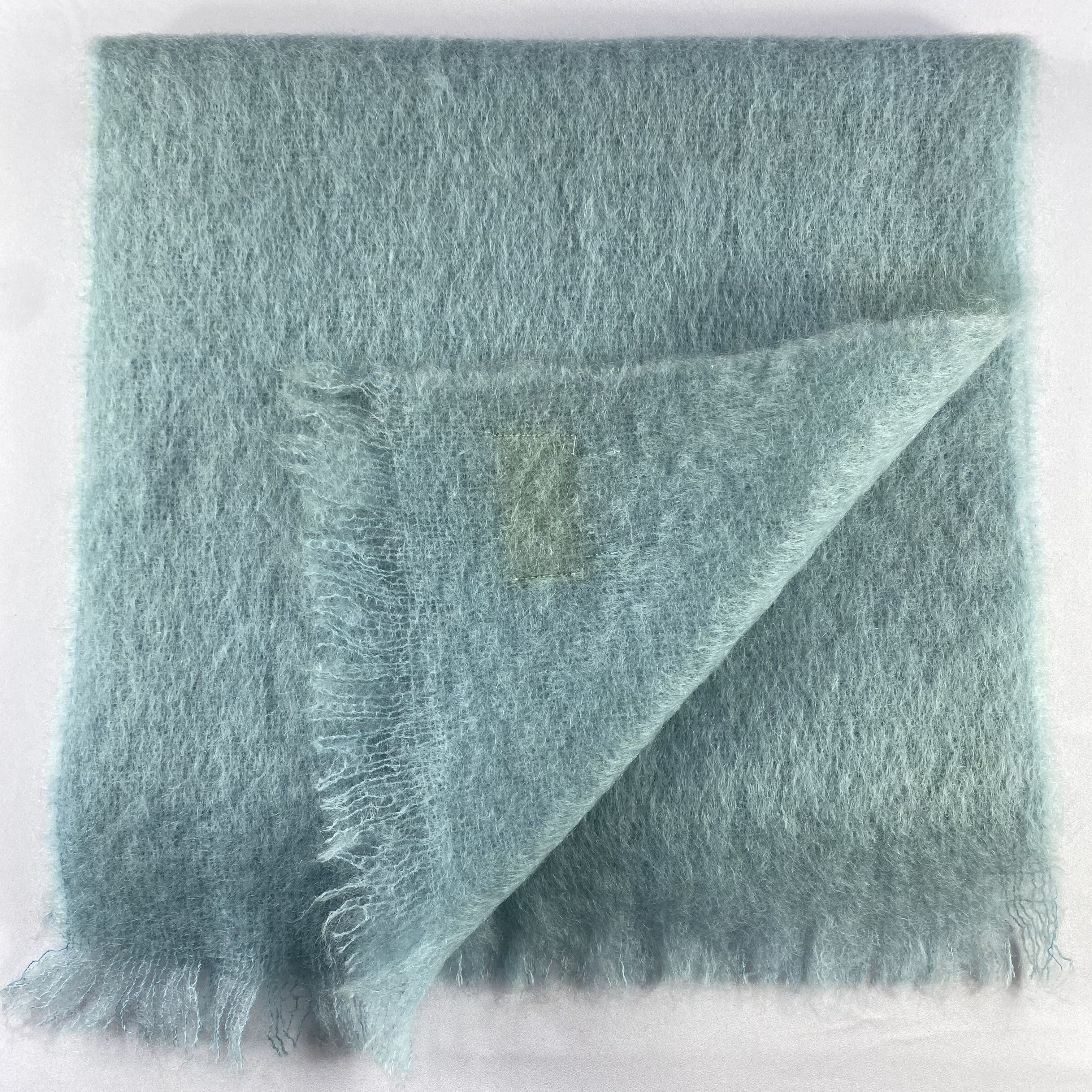 Vintage Vintage Plain Mohair Scarf Neck Wrap Muffler Size ONE SIZE - 3 Thumbnail