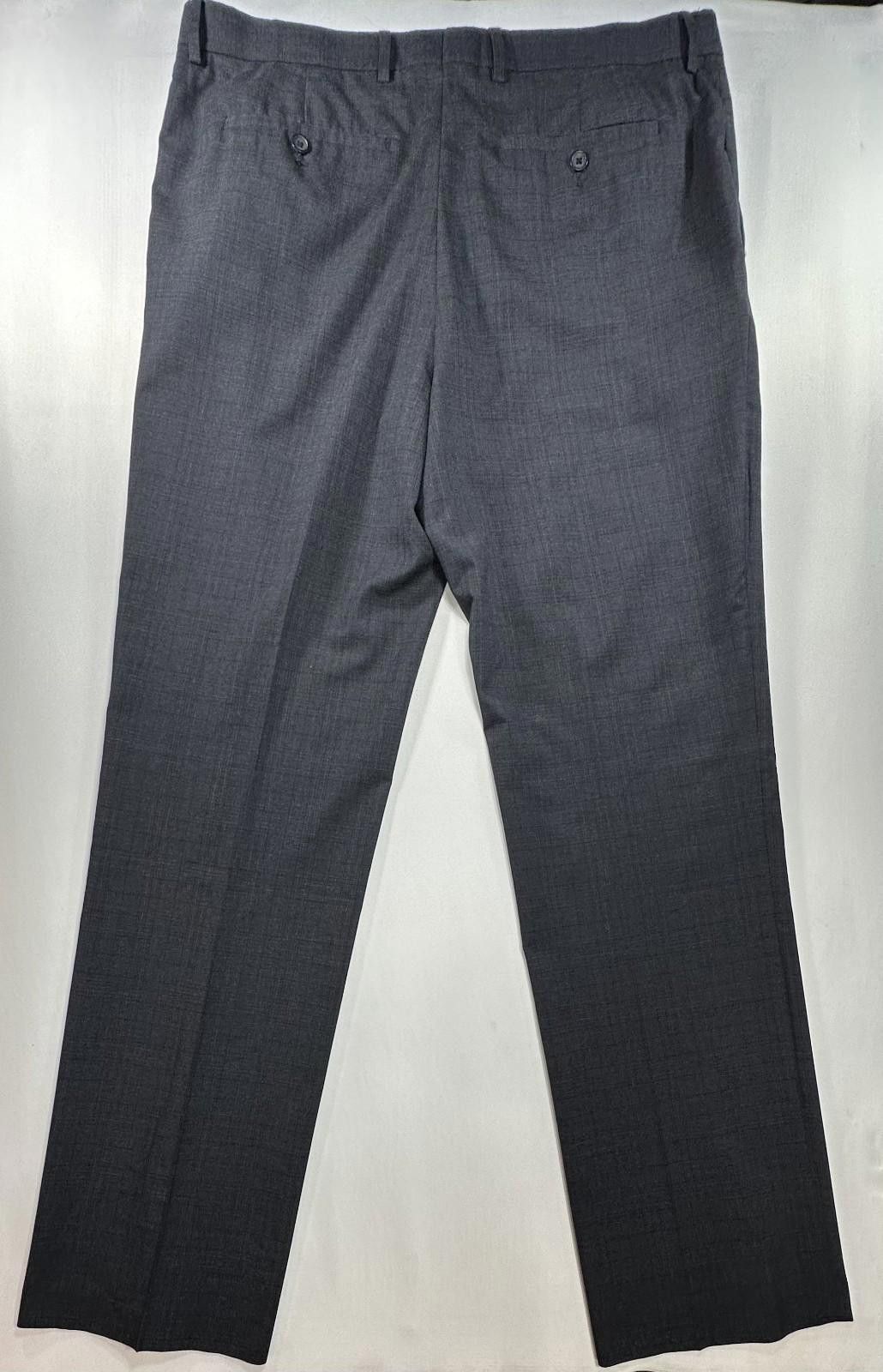 Banana Republic Banana Republic Tailored Fit Dress Pants Black Mens 36/34 Size US 36 / EU 52 - 2 Thumbnail