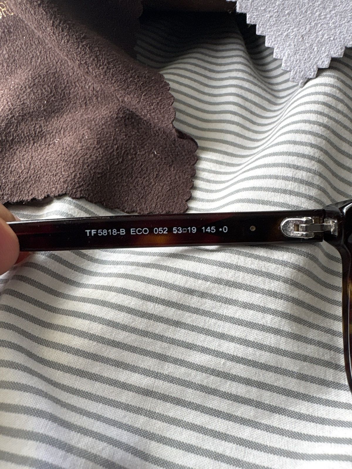 Tom Ford Tom Ford Square Opticals Size ONE SIZE - 4 Thumbnail
