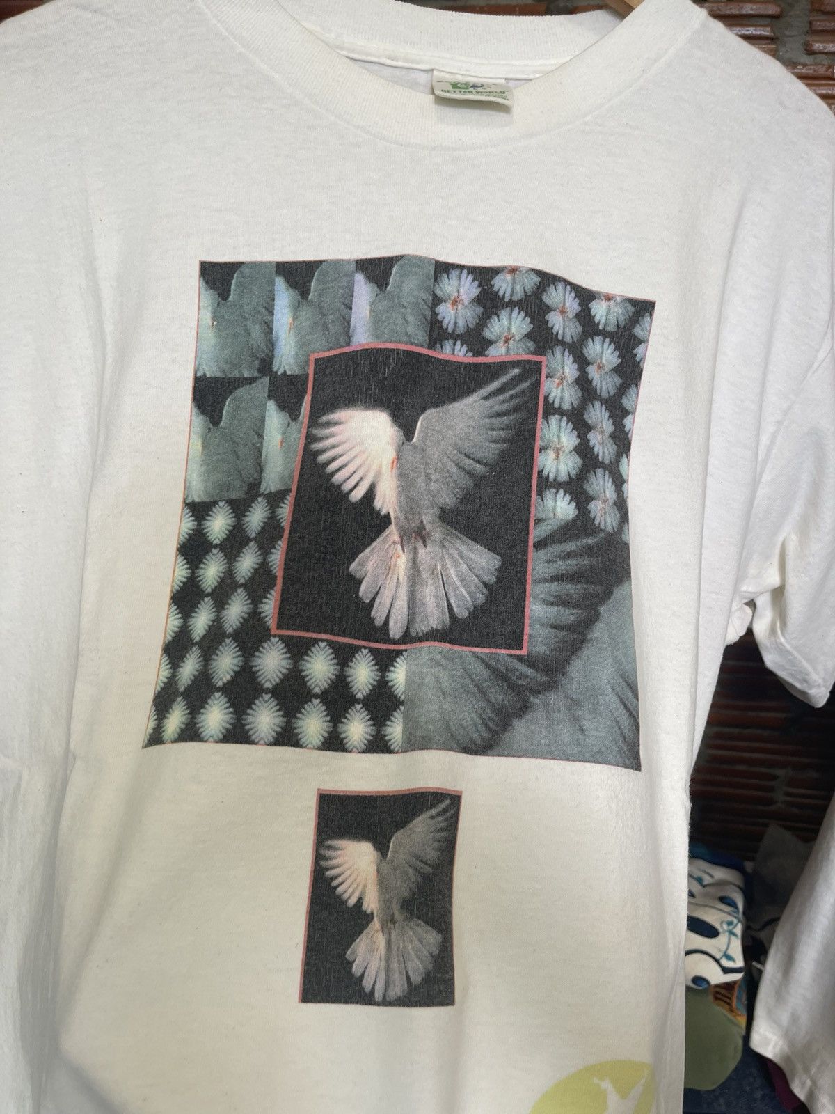 Arts & Science Vintage Art Better World Eco Step T shirt L Size US L / EU 52-54 / 3 - 3 Thumbnail
