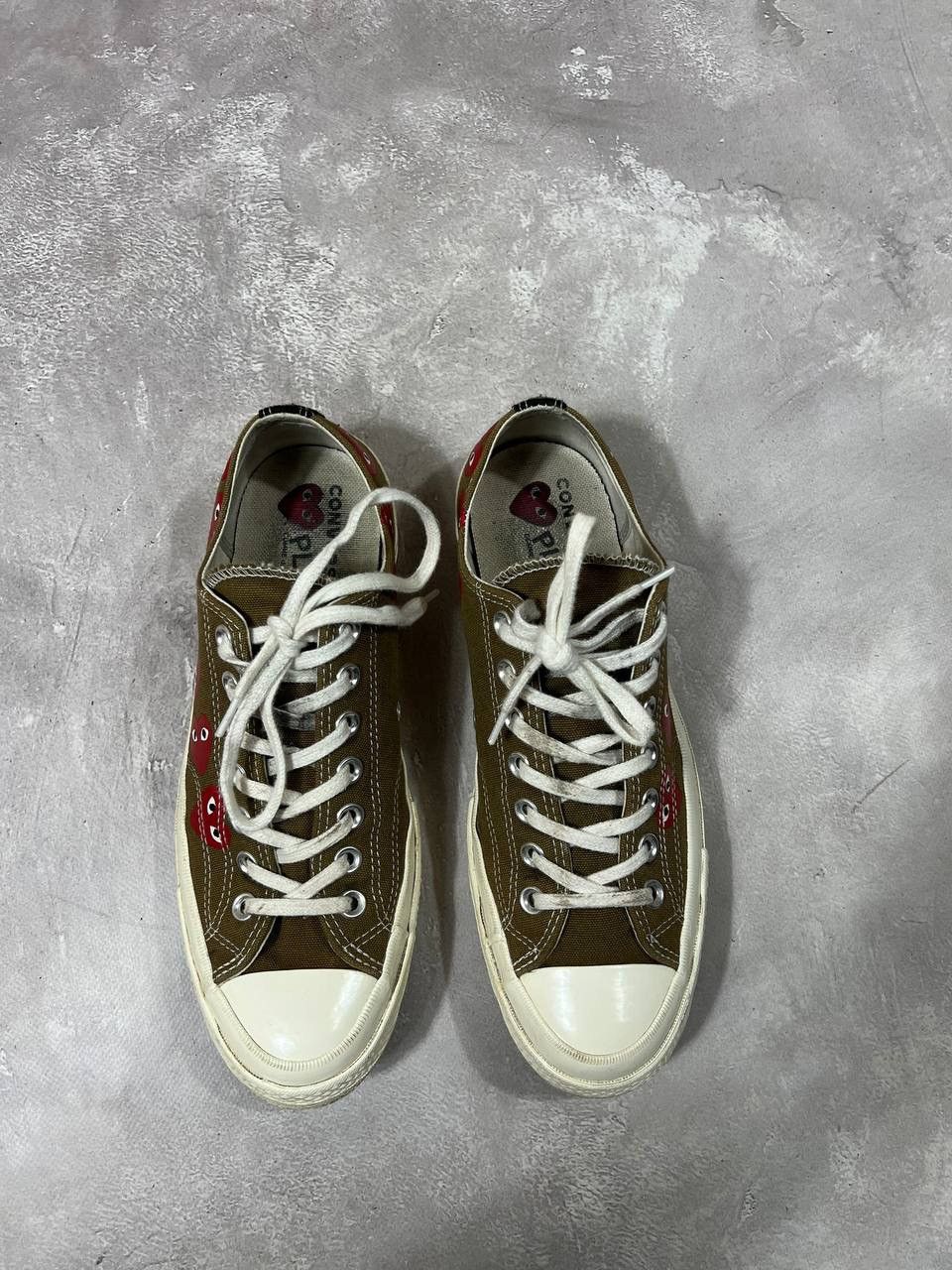 Comme des Garcons × Converse Convers Chuck 70 Come Des Garcons Play Olive Size US 8.5 / EU 41-42 - 6 Thumbnail