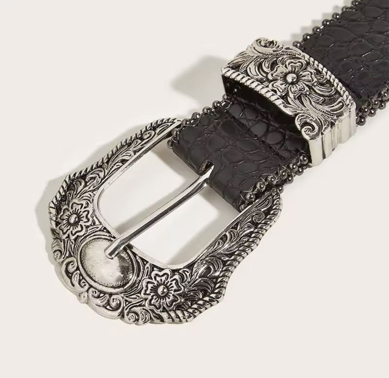 Japanese Brand × Vintage Y2K Gothic Buckle Belt Size ONE SIZE - 3 Thumbnail