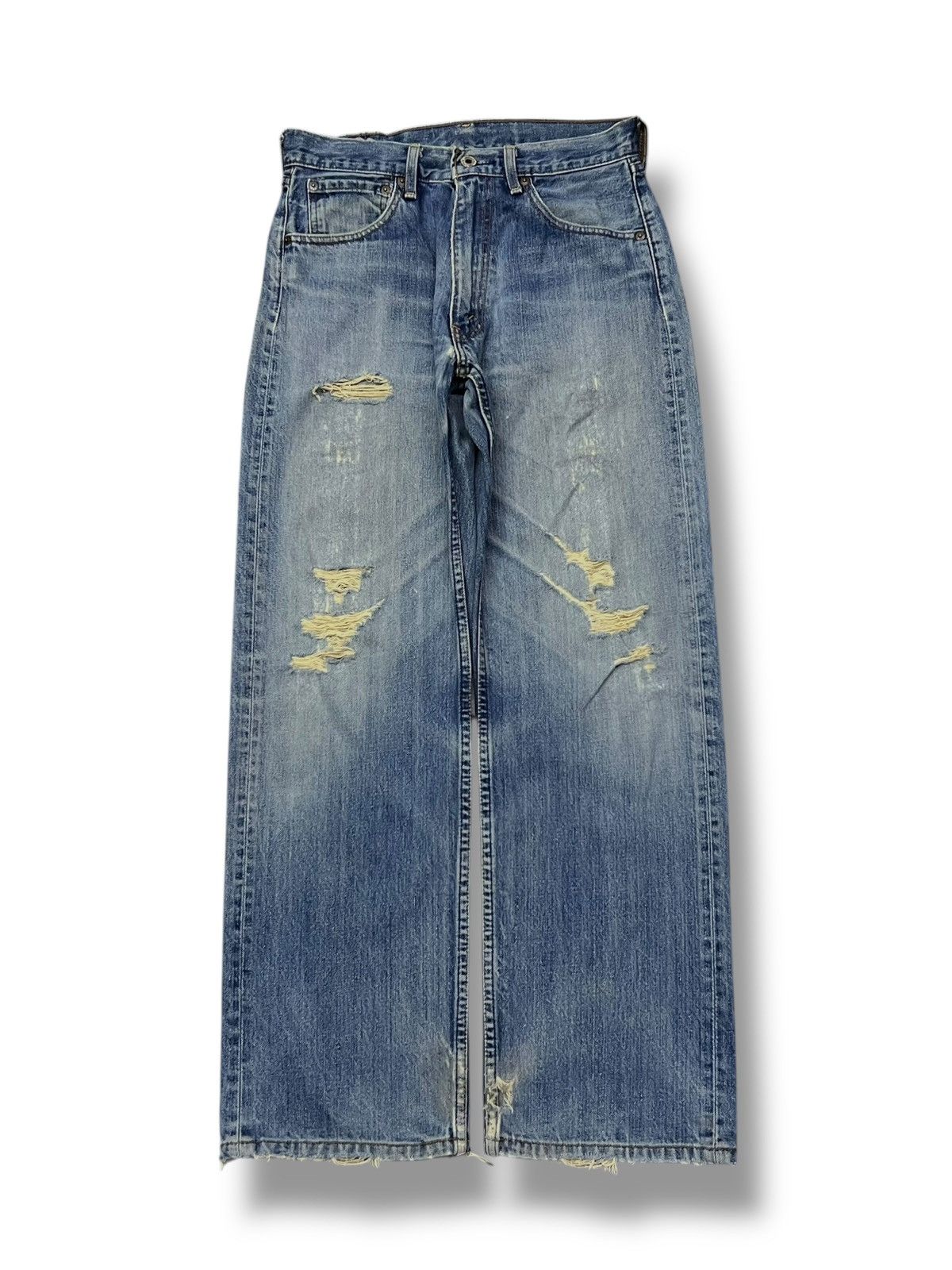 Levi's Baggy Vintage 90s Levi’s 503 Japan - Faded Wash, Distressed Size US 29 - 2 Thumbnail