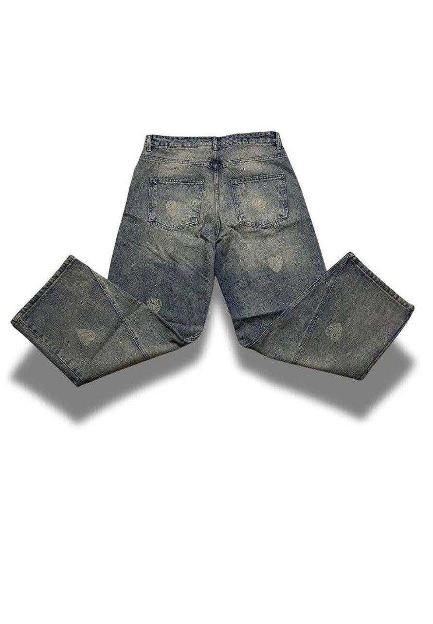 Designer LoveArth Denim Baggy Jeans Blue Size US 32 / EU 48 - 5 Thumbnail