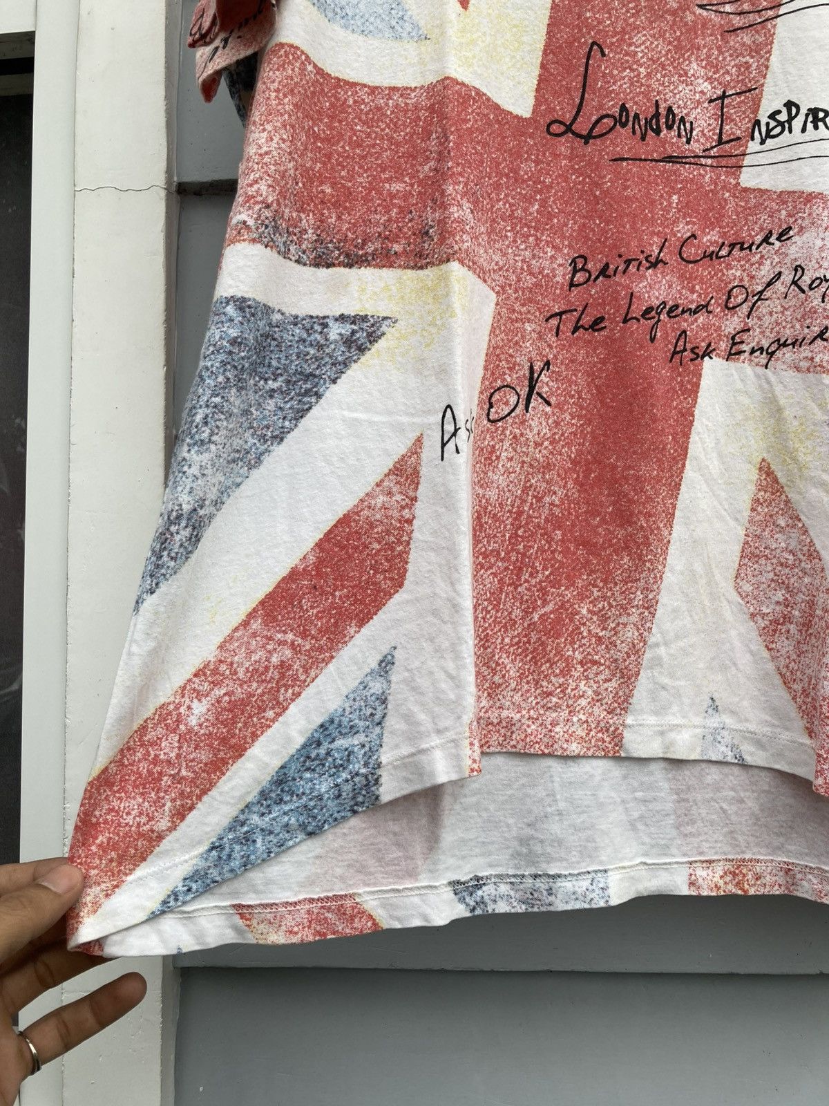 Japanese Brand × Vintage Japanese Brand All Over Print Uk Flag Size US L / EU 52-54 / 3 - 6 Thumbnail