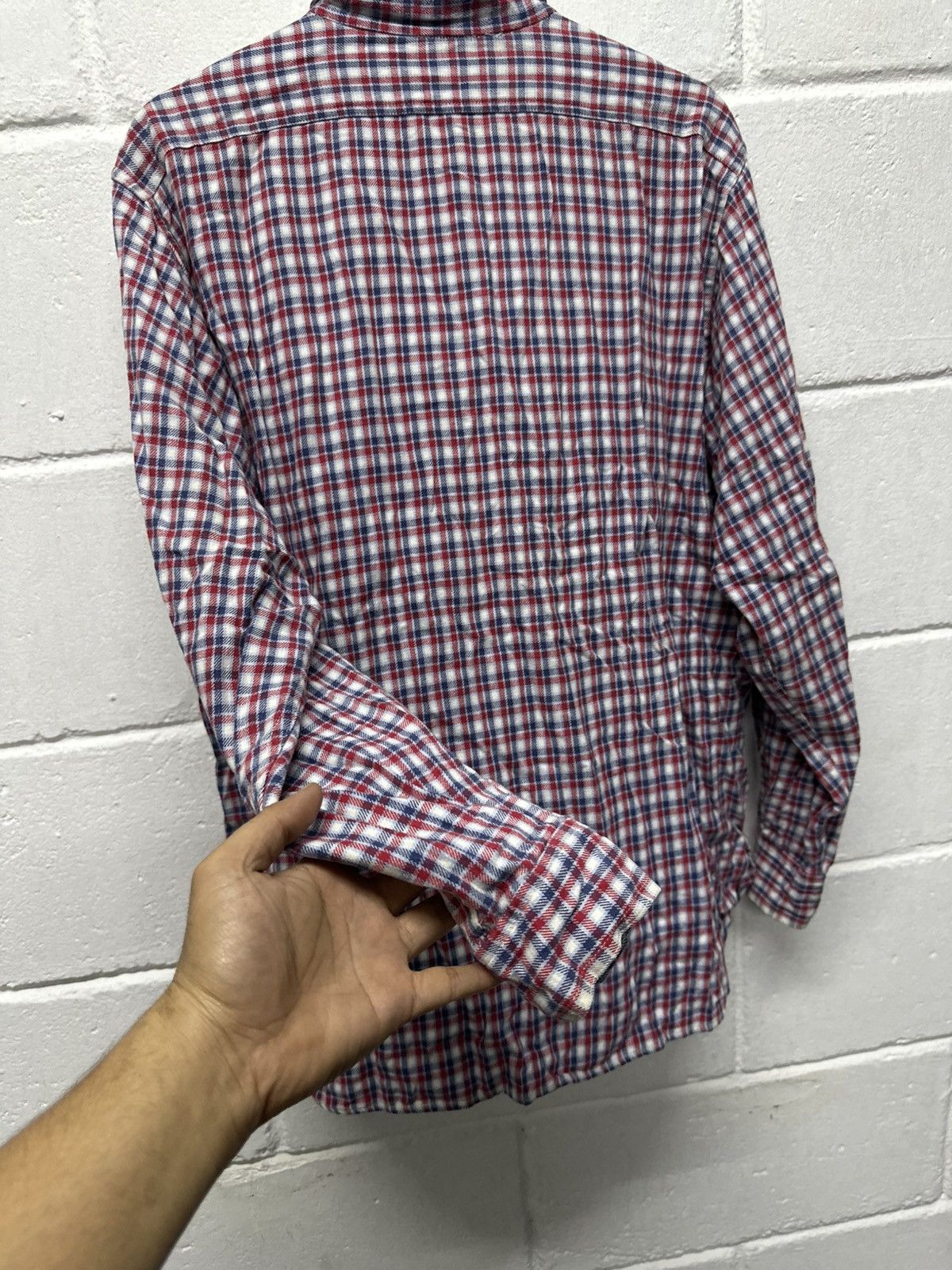 Sugar Cane × Toyo Enterprises Vintage Sugar Cane Flannel Checkered Double Pocket Button Up Size US L / EU 52-54 / 3 - 11 Thumbnail