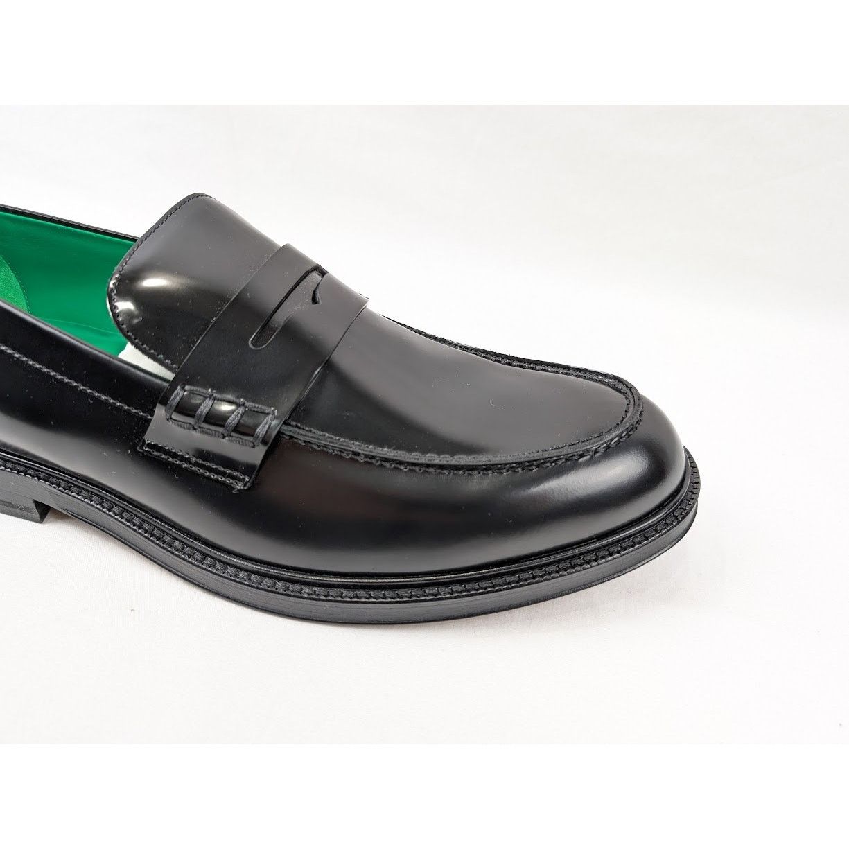Bottega Veneta o1rshd1 Brush Okinawa Level Loafers in Black Size US 8 / EU 41 - 3 Thumbnail