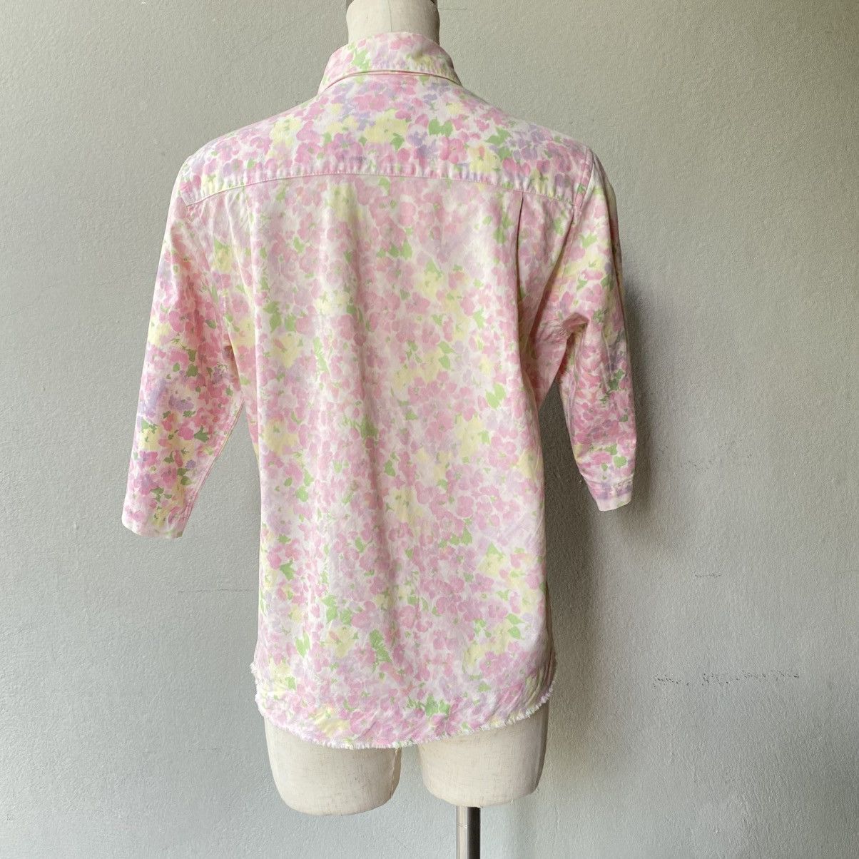 Comme des Garcons COMME des GARÇONS Pastel Floral Button Shirt Size M / US 6-8 / IT 42-44 - 18 Thumbnail