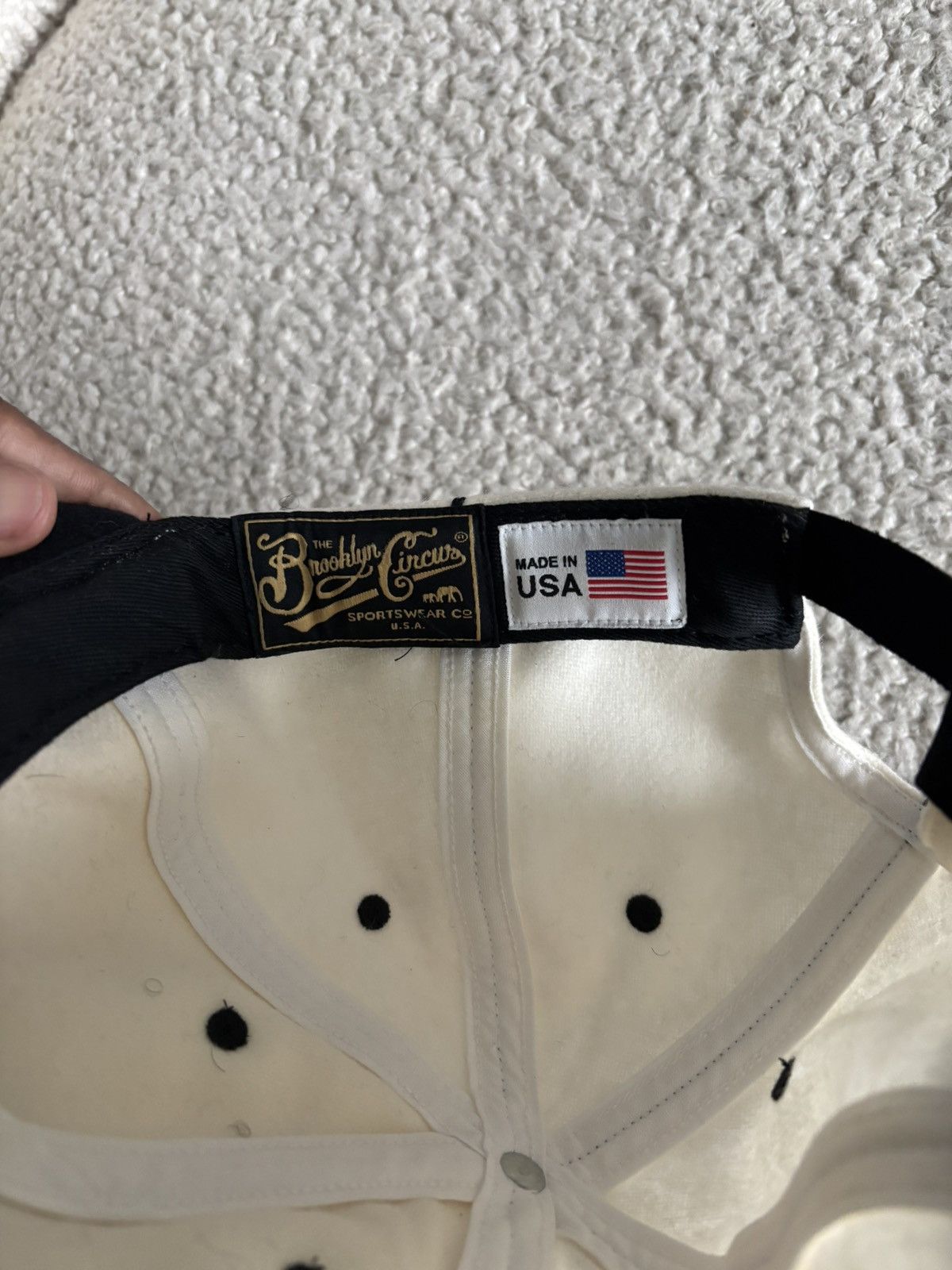 The Brooklyn Circus The Brooklyn Circus Black & White hat Size ONE SIZE - 4 Thumbnail
