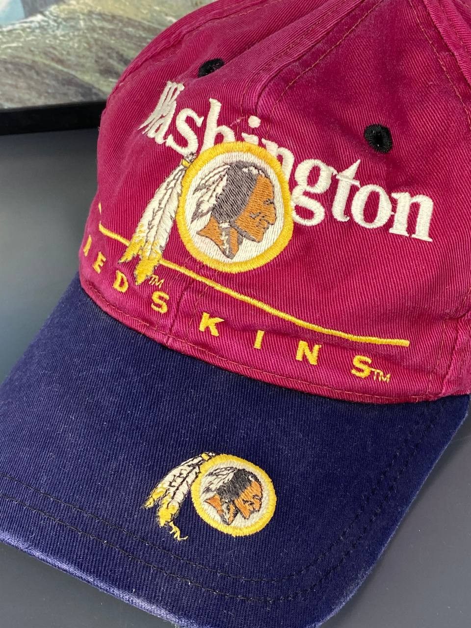 NFL × Vintage Vintage 90s Washington redskins SnapBack hat streetwear hype Size ONE SIZE - 3 Thumbnail