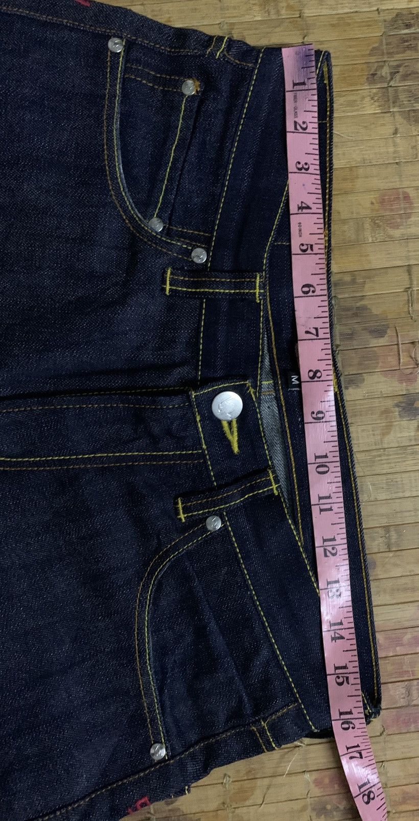 Japanese Brand Rare.. SARU x SANTASTIC! Selvedge Denim Pants Size US 32 / EU 48 - 19 Thumbnail