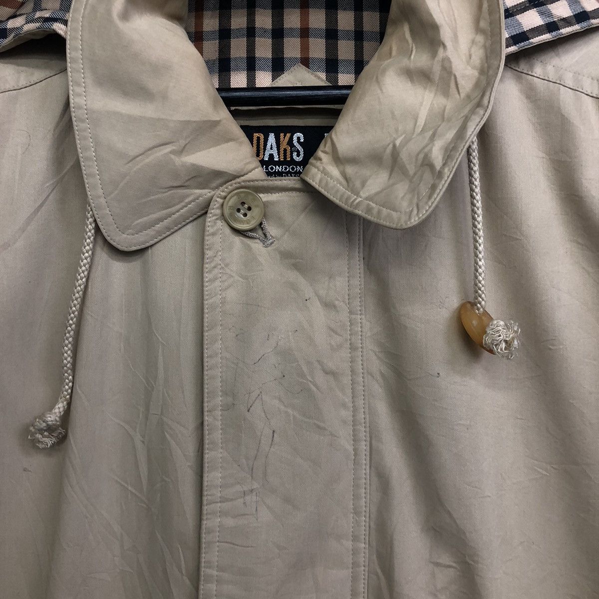 DAKS Vintage Daks London Hooded Parka Jacket Size US XL / EU 56 / 4 - 7 Thumbnail