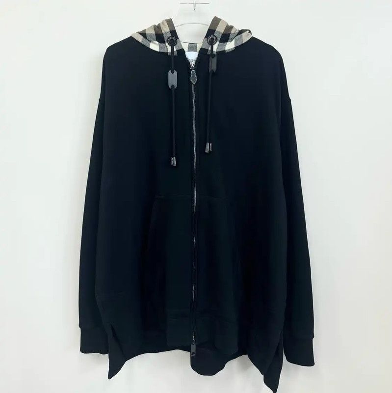 Burberry Burberry Black Men's Outerwear with Hoodie Size US S / EU 44-46 / 1 - 1 Thumbnail