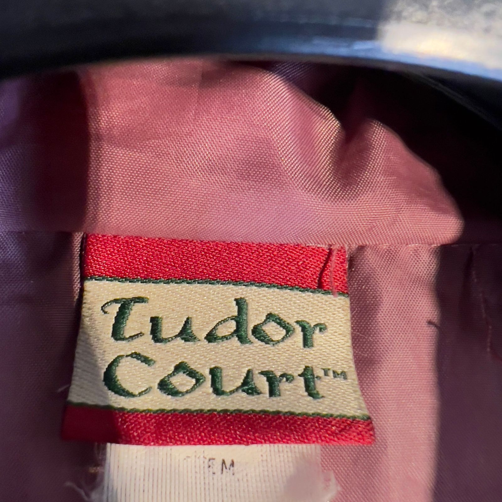 Other Tudor Court Vintage Raincoat Woman L Hide-Away Hood Full Zip Size L / US 10 / IT 46 - 2 Thumbnail