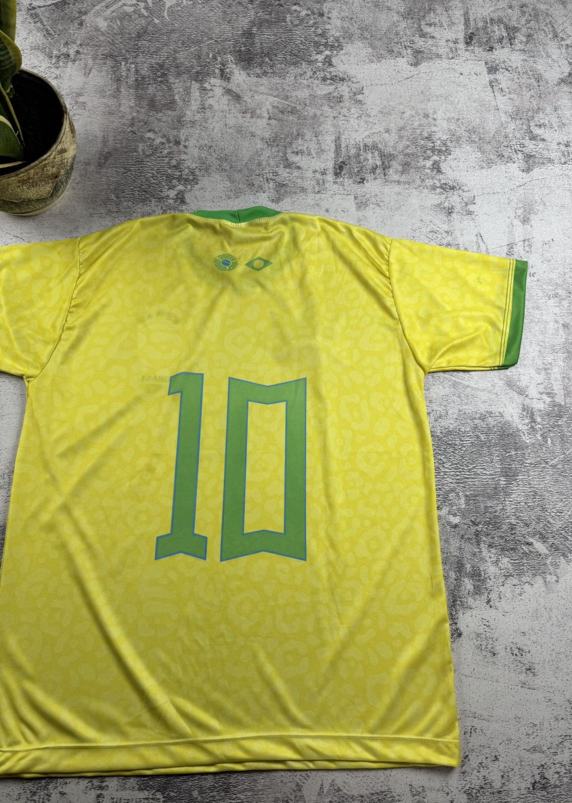 Vintage BRASIL Away National Football Blokecore Tee T Shirt Jersey Size US L / EU 52-54 / 3 - 12 Thumbnail