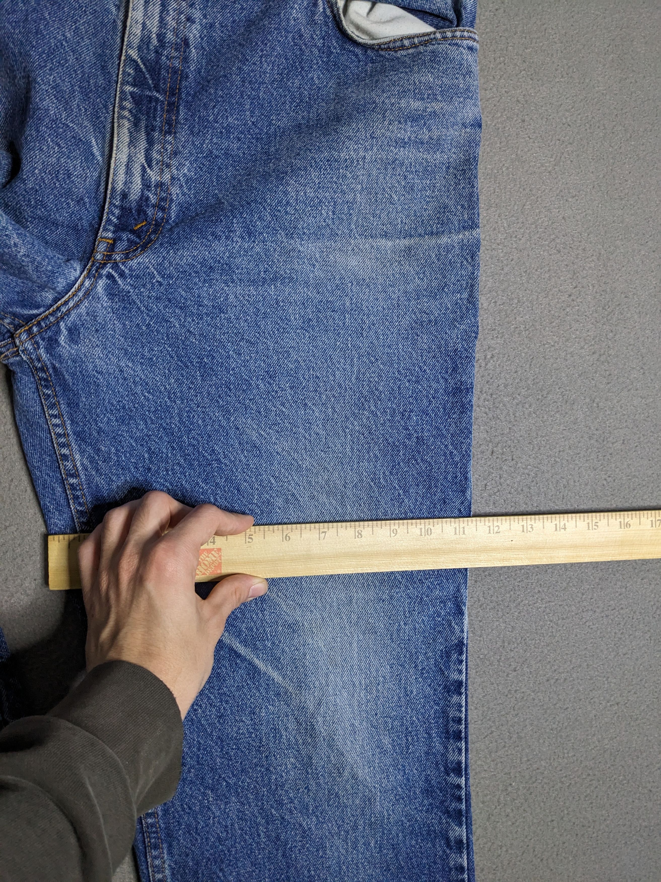 Levi's VINTAGE Y2K Levis Orange Tab 619 Jeans Mens 35x30 Denim Size US 35 - 19 Thumbnail