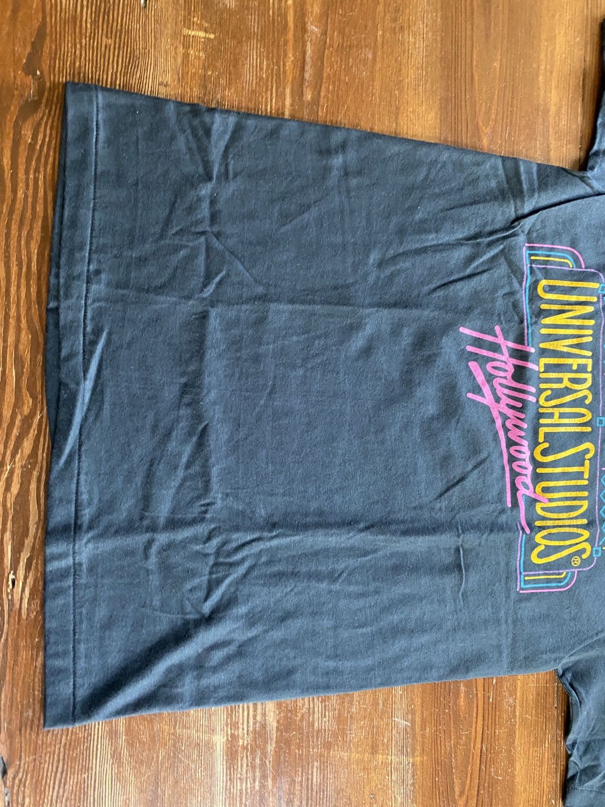 Hanes × Universal Studios × Vintage Vintage NWT 80’s Universal Studios Black Single Stitch Tee Size US M / EU 48-50 / 2 - 8 Thumbnail