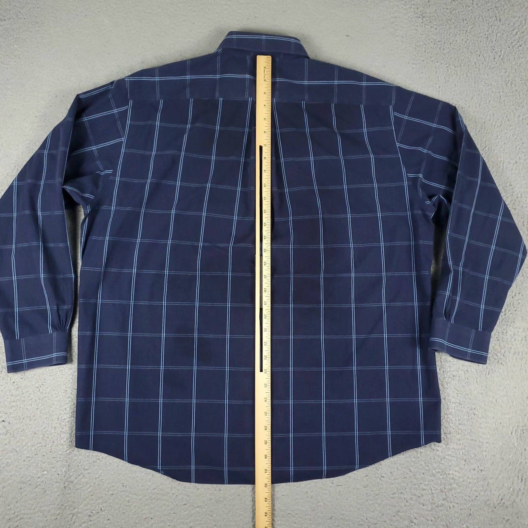 Brooks Brothers Brooks Brothers Blue Plaid Button-Up Shirt Long Sleeve XL Mens Casual Workwear Size US XL / EU 56 / 4 - 4 Thumbnail