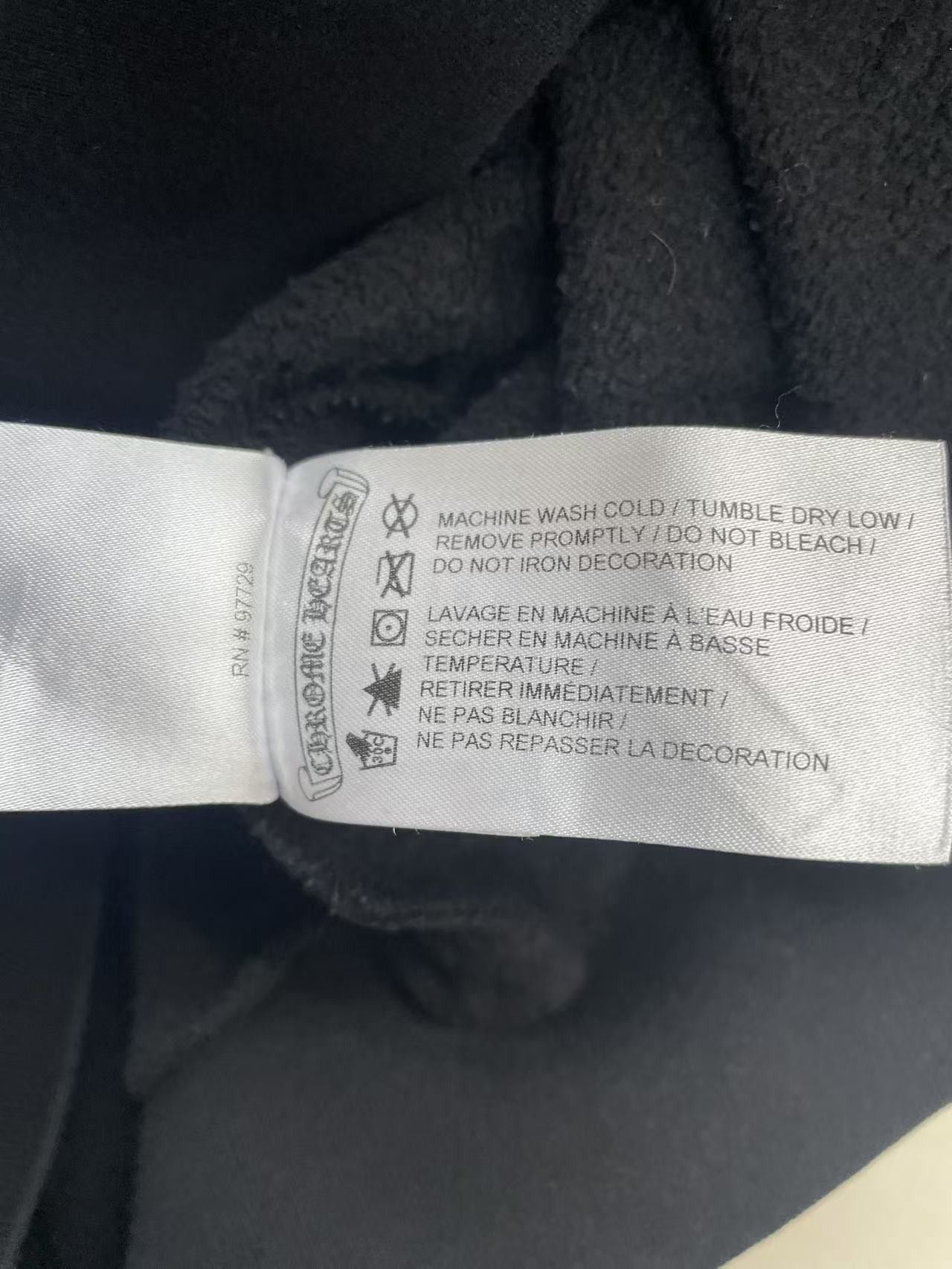 Chrome Hearts Chrome Hearts Drake Black Horseshoe Pullover Hoodie Size US M / EU 48-50 / 2 - 9 Thumbnail