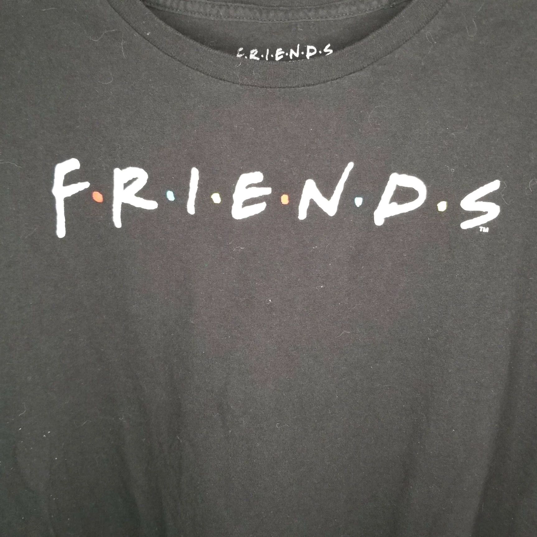Vintage VINTAGE Friends T-Shirt Womens Black 2XL Regular F.R.I.E.N.D.S. Size XXL / US 16-18 / IT 52-54 - 3 Thumbnail